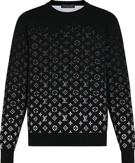 louis vuitton pullover herren schwarz weiß|louis vuitton sweater bag.